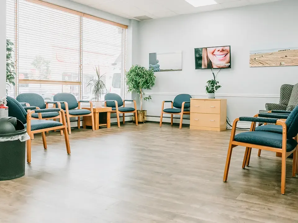 Patient waiting area